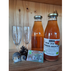 Pur jus de pomme-menthe 75cl