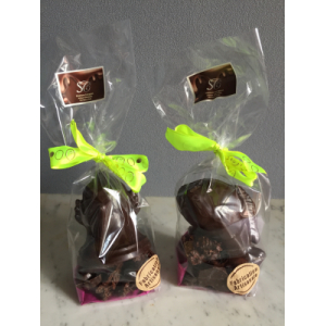 Sujet en chocolat noir