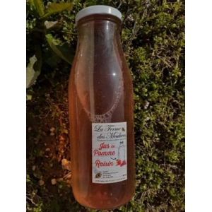 Jus plat pomme raisin