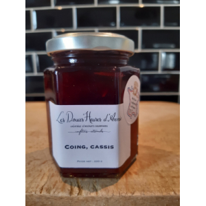 Confiture coing et cassis