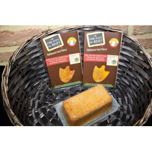 Foie gras de canard entier mi-cuit au piment