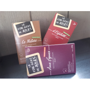 Bloc foie gras canard au piment d'espelette