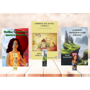 Pack  romans fantatique et ses marque-pages