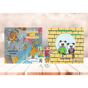 Pack lym et aya au château - les enfants de l