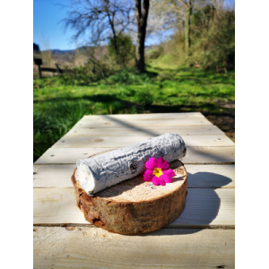 La buche cendrée pur chèvre bio