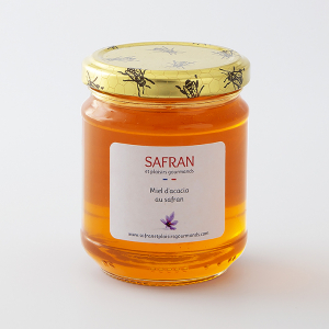 Miel d'acacia au safran 250 g