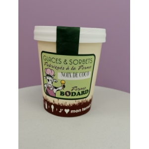 Glace à la noix de coco