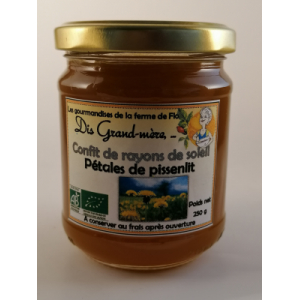 Confit de pissenlit en 250 g