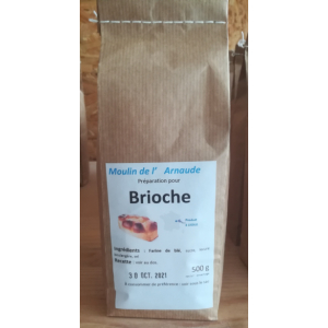 Préparation pour brioche
