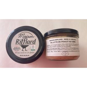 Rillette de poulet au cidre