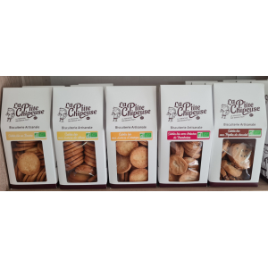 Sablés bio aux brisures de framboise