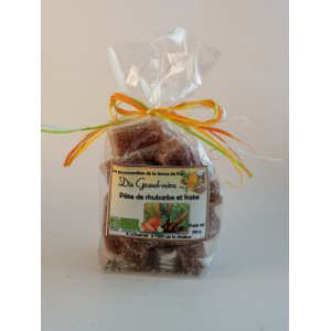 Pâte de rhubarbe et fraise