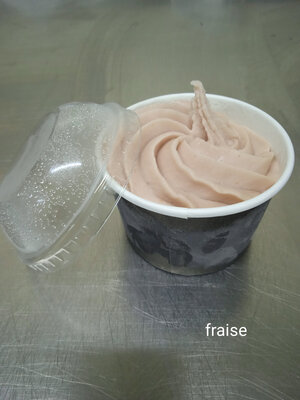 Glace fraise