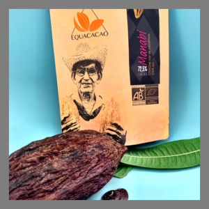 Chocolat noir 72,5% cacao manabi