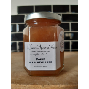 Confiture poire à la réglisse