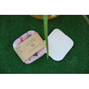 Lot de 5 carrés démaquillants série 1