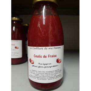 Coulis de fraise du gard