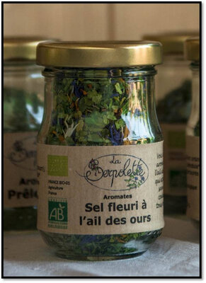 Sel fleuri à l'ail des ours