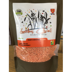 Lentilles corail