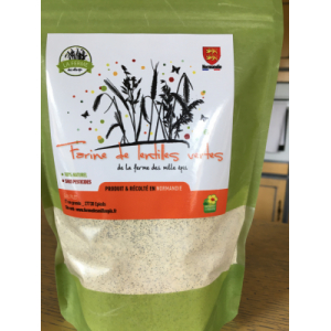 Farine de lentilles vertes