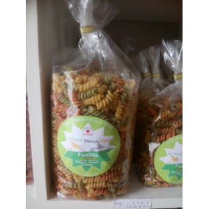 Fusillis mélange trio aux oeufs