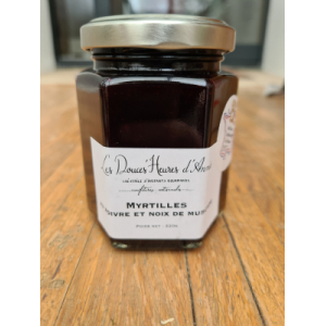 Myrtilles au poivre et noix de muscade