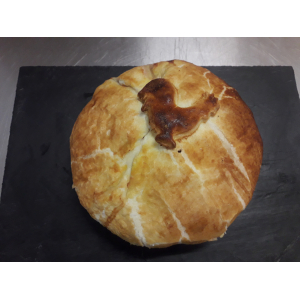 Tourte de poulet au riesling