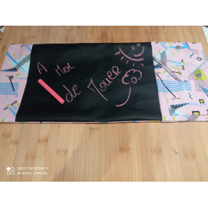 Ardoise transportable mixte