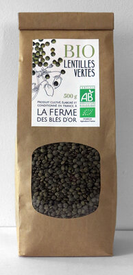 Lentilles vertes bio