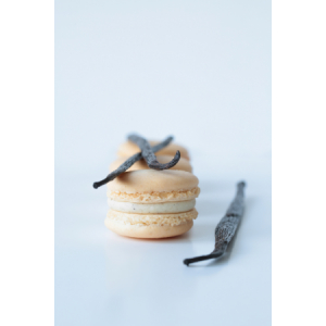 Macaron vanille de tahiti x6