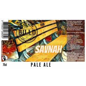 75cl pale ale savnah (blonde)