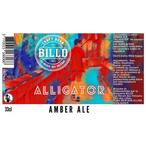 33cl amber ale alligator (ambrée)