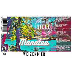 75cl weizenbier manatee (blanche)