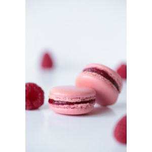 Macaron framboise meeker x6