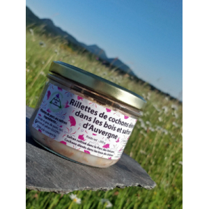 Rillettes de cochon au safran 200g