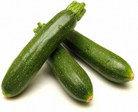 Courgette longue verte et jaune
