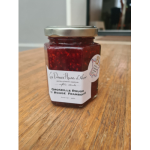 Confiture framboise groseille