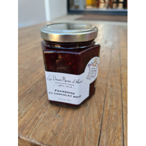 Framboise chocolat noir.