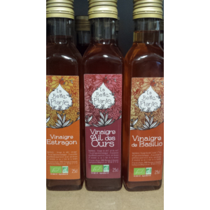 Vinaigre au basilic bio ddm courte