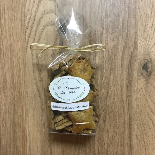 Petits Gateaux A La Cannelle 180 G Le Domaine Des Pres Locavor Fr