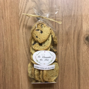 Sablés noix et chocolat