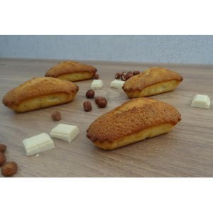 Muffins chocolat blanc/ noisettes