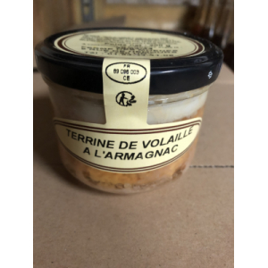 Terrine de volaille à l'armagnac