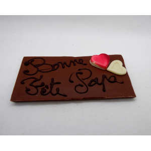 Tablette bonne fête papa chocolat lait