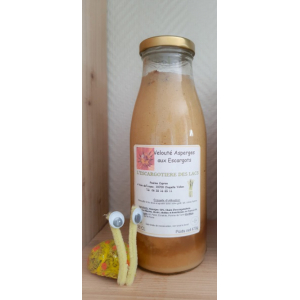 Velouté asperge escargots