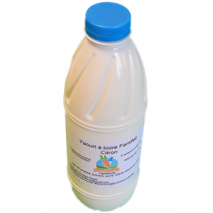 Yaourt à boire format familial - citron