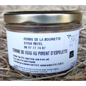 Terrine de veau aux noix