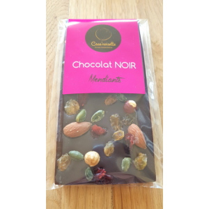 Tablette noir mendiant