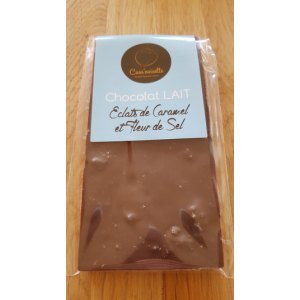 Tablette lait caramel et fleur de sel