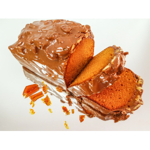 Cake caramel et noix de pécan